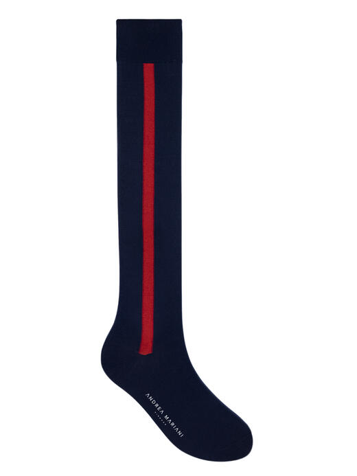 calzino-lungo-side-band-blu--rosso